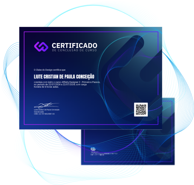 Certificado Clube do Design