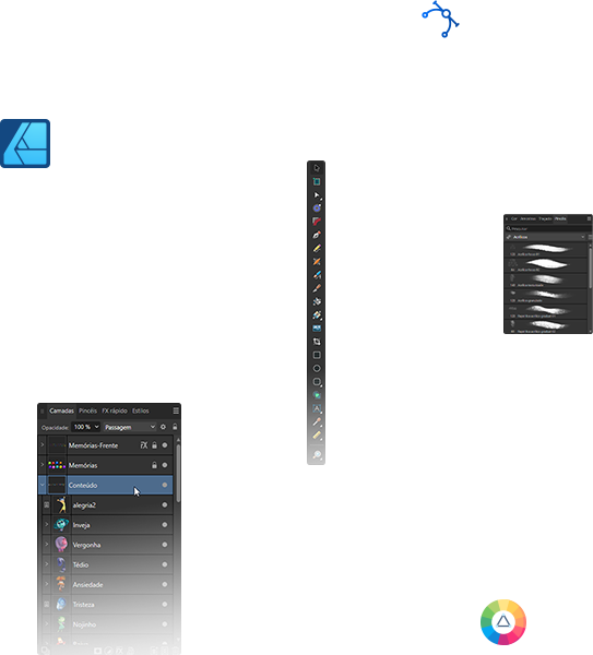 Hero do curso de Affinity Designer 2 do Clube do Design