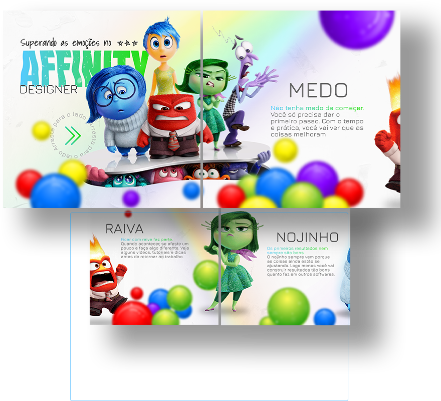 Hero do curso de Affinity Designer 2 do Clube do Design