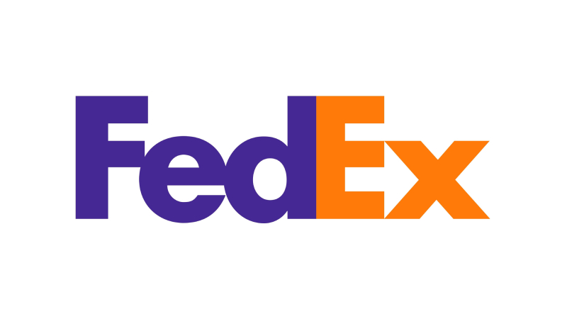 Logotipo colorido da empresa Fedex
